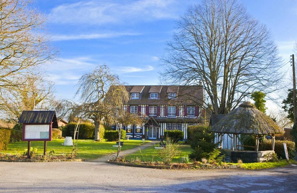 Logis Auberge Des Aulnettes Hérouville-Saint-Clair Exterior foto