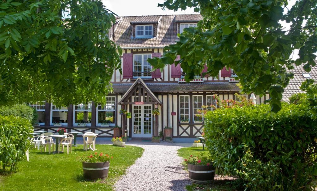 Logis Auberge Des Aulnettes Hérouville-Saint-Clair Exterior foto