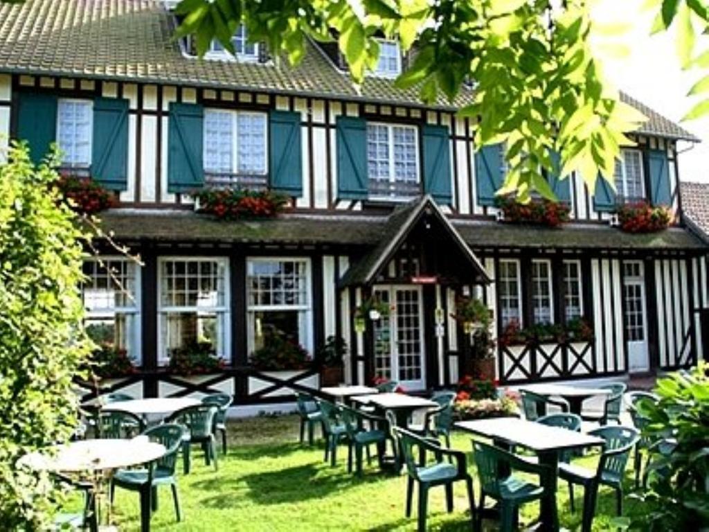 Logis Auberge Des Aulnettes Hérouville-Saint-Clair Exterior foto